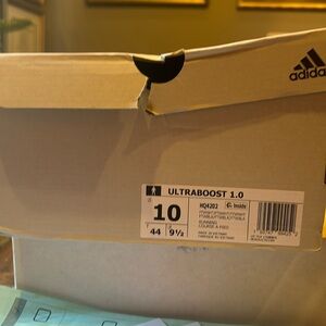 Adidas ultra boost 1.0 us size 10 white/white. New in box.